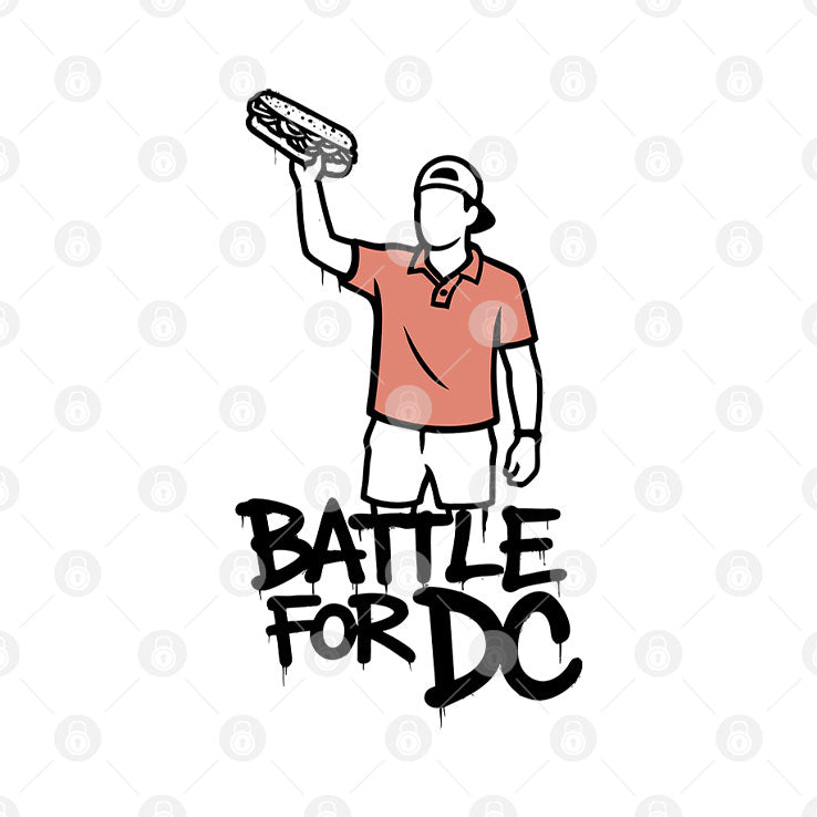 Sandwich Guy Battle For DC T Shirt Unisex