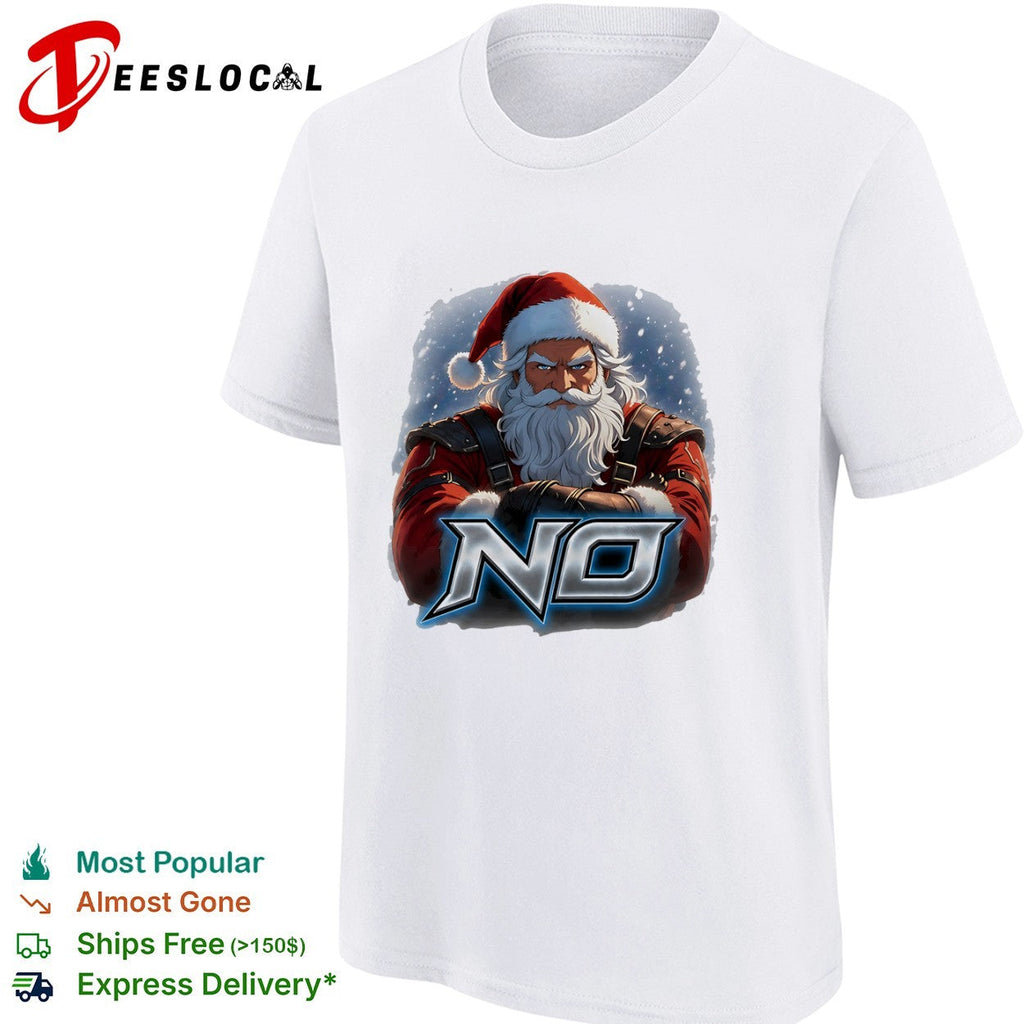 Santa Claus No parody Christmas holiday seasonal shirt Unisex