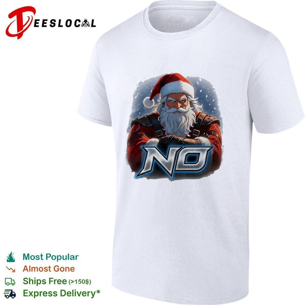 Santa Claus No parody Christmas holiday seasonal shirt Unisex