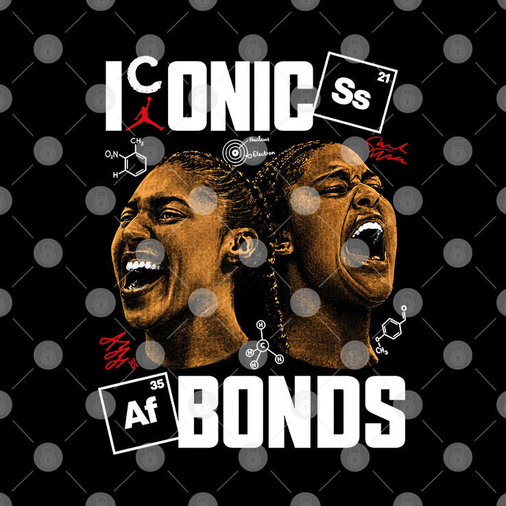 Sarah Strong And Azzi Fudd UConn Huskies Basketball Iconic Bonds T Shirt Unisex