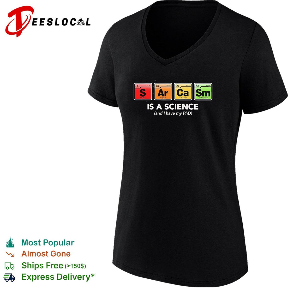Sarcasm is a science and i have my PhD shirt Unisex