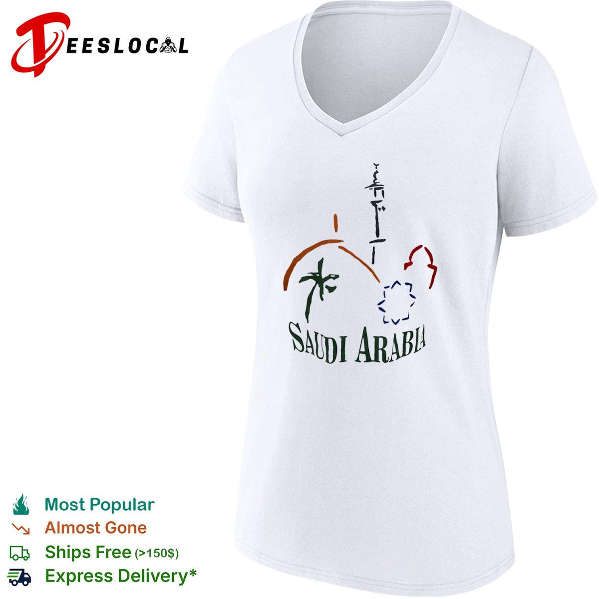 Saudi Arabia Landmarks and Islamic Architecture shirt Unisex