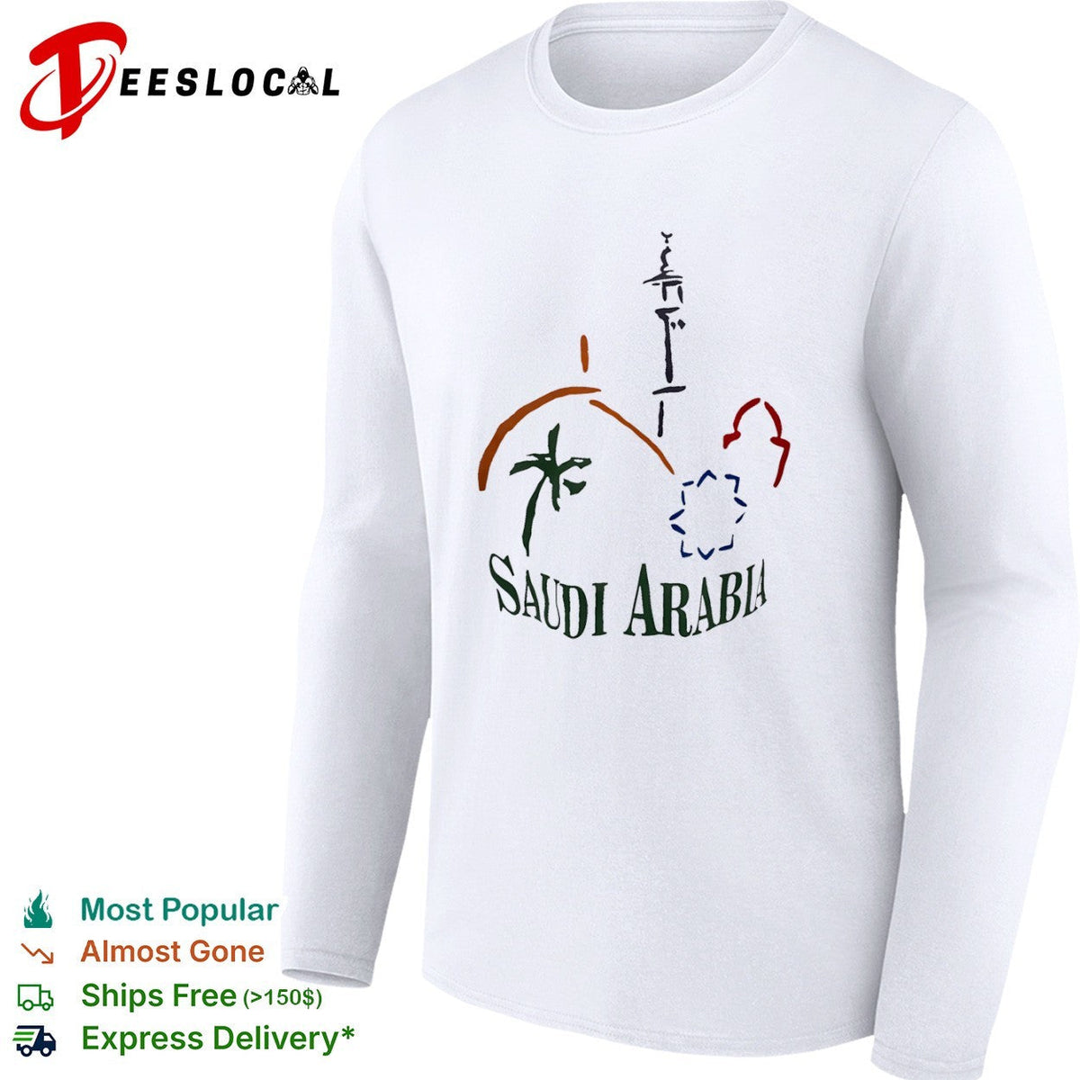 Saudi Arabia Landmarks and Islamic Architecture shirt Unisex