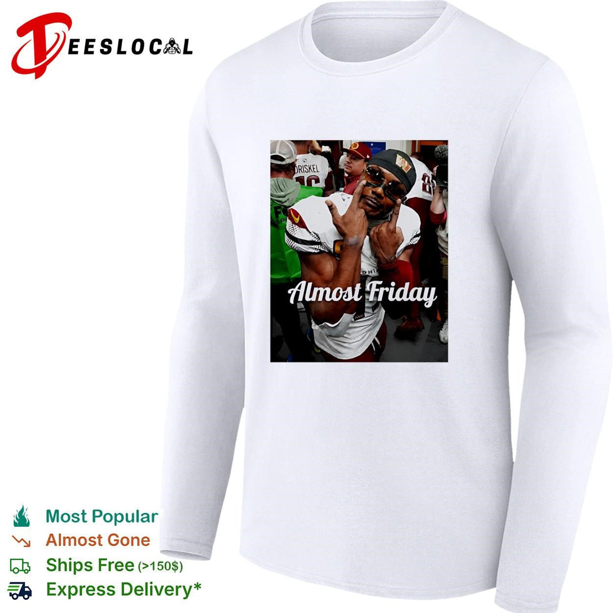 Scary Terry Washington Commanders Almost Friday shirt Unisex