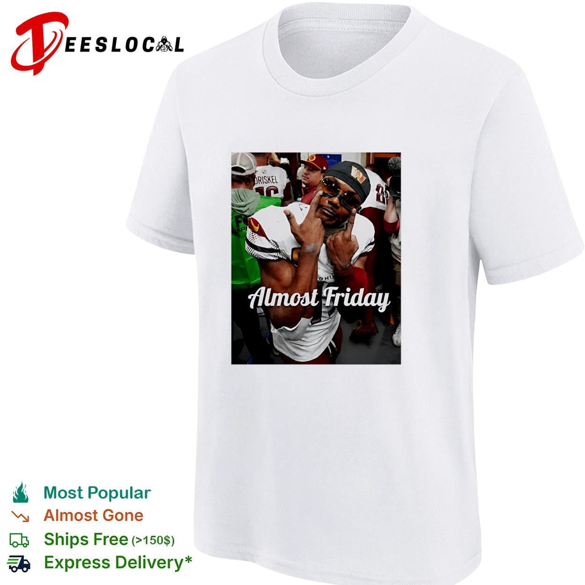 Scary Terry Washington Commanders Almost Friday shirt Unisex