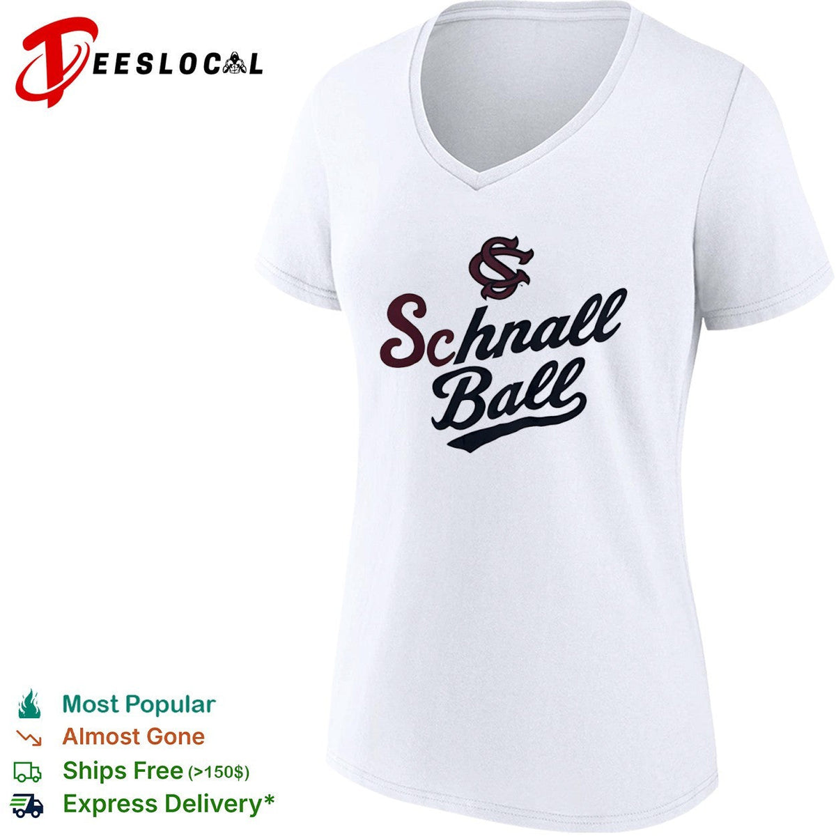 Schnall Ball South Carolina Gamecocks logo shirt Unisex