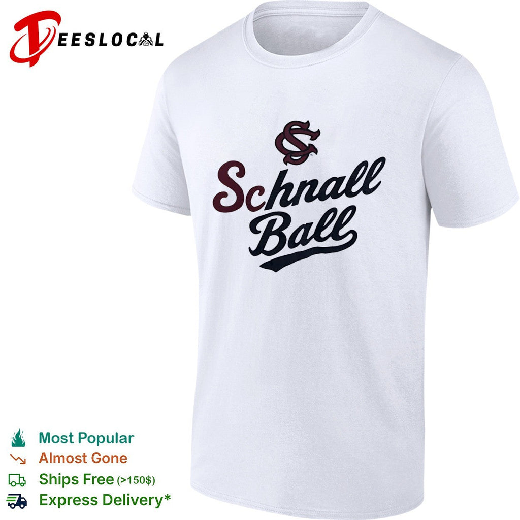 Schnall Ball South Carolina Gamecocks logo shirt Unisex