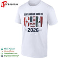 Scotland are going to CUM Canada USA Mexico World Cup 2026 shirt Unisex