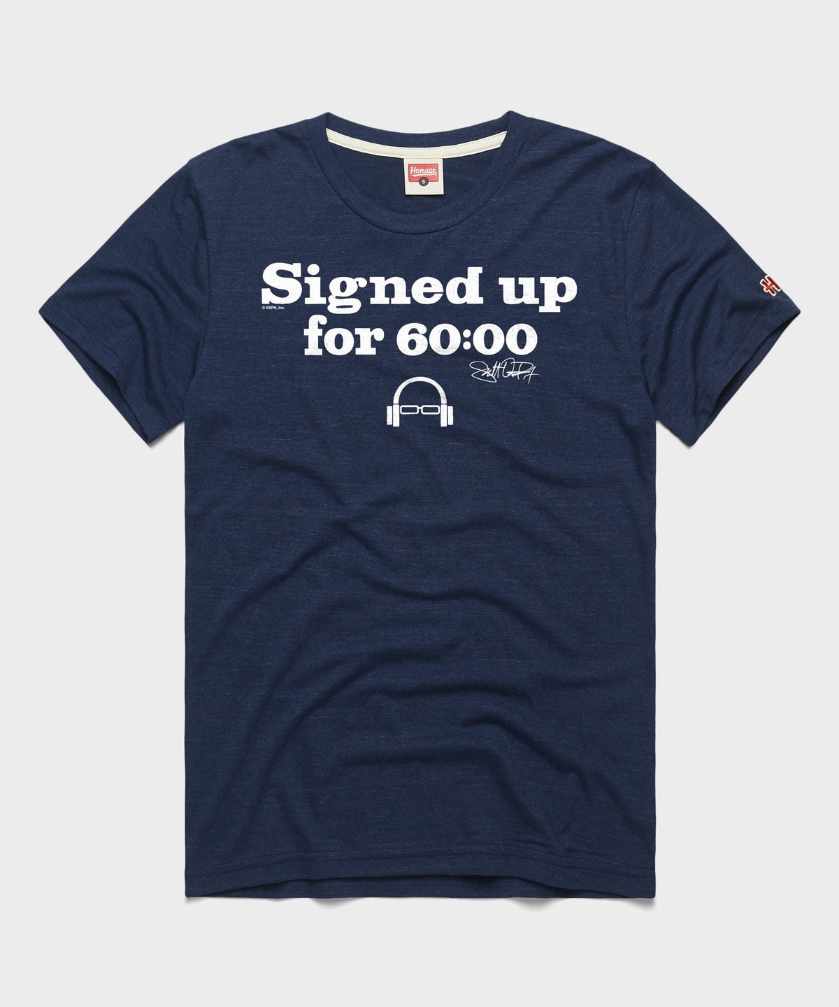 Scott Van Pelt Signed Up For 60:00 Unisex