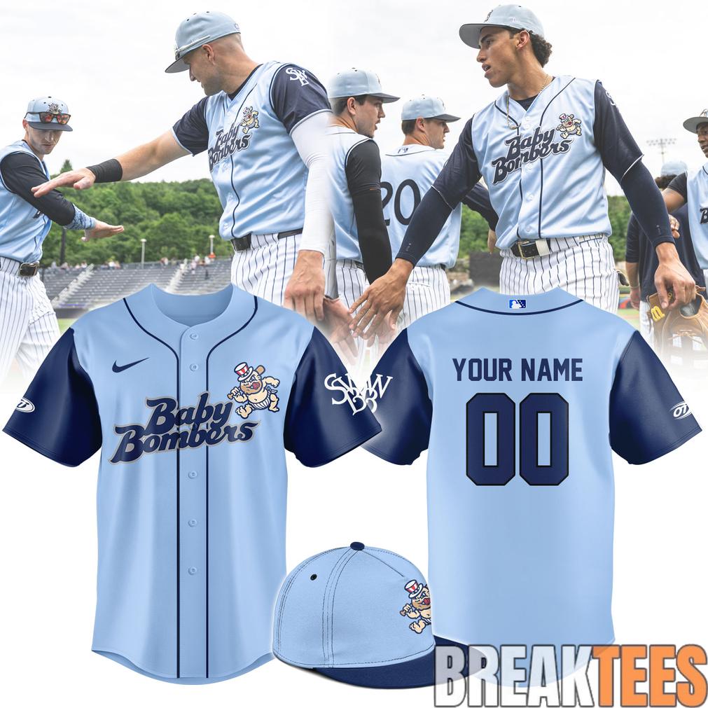 ScrantonWilkes-Barre RailRiders Baby Bombers Limited Edition Jersey Unisex