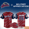 ScrantonWilkes-Barre RailRiders Military Appreciation Limited Edition Jersey Unisex
