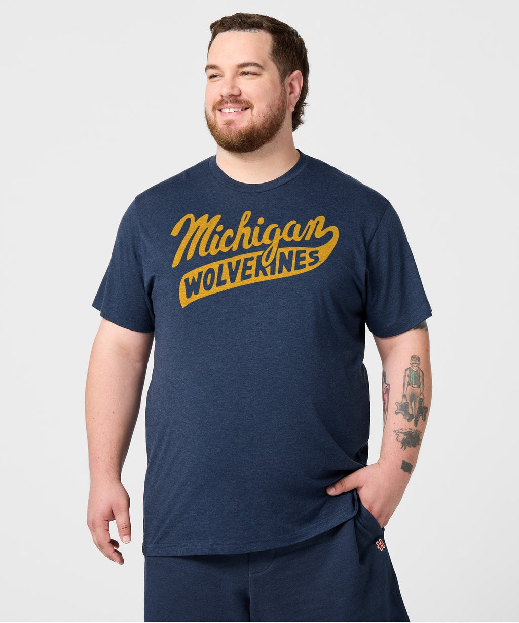 Script Michigan Wolverines Unisex