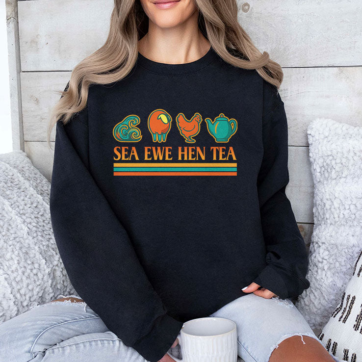 Sea Ewe Hen Tea T Shirt Unisex
