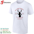 Sea Hag Summer 2026 no qualms antler woman supportive graphic shirt Unisex