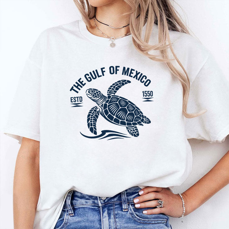 The Gulf Of Mexico Estd 1550 T Shirt Unisex