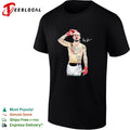Sean O’Malley tattooed fighter prayer pose red gloves signature poster shirt Unisex