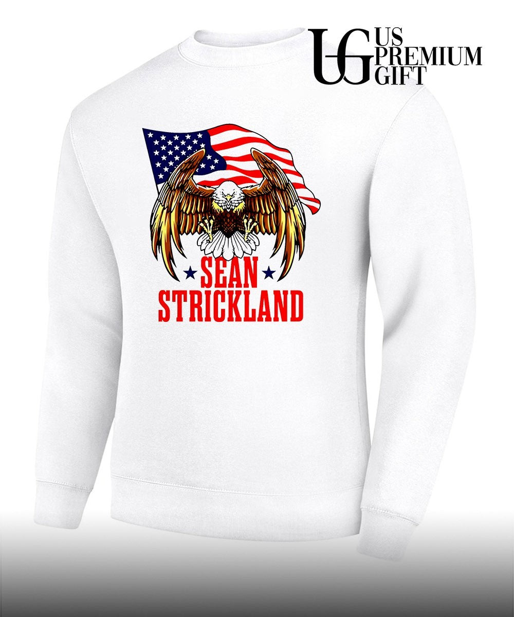 Sean Strickland Eagle USA flag shirt Unisex