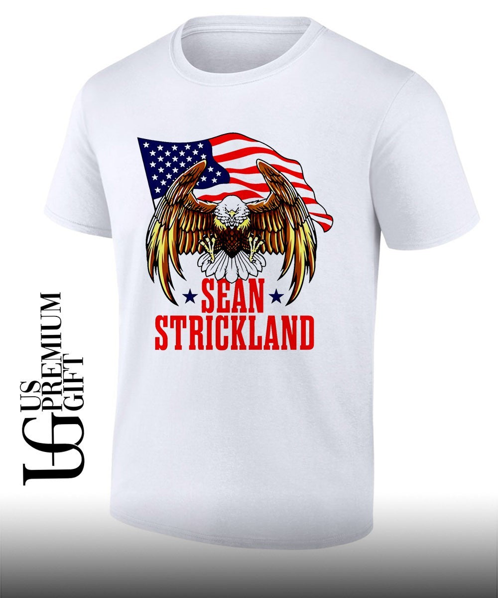 Sean Strickland Eagle USA flag shirt Unisex