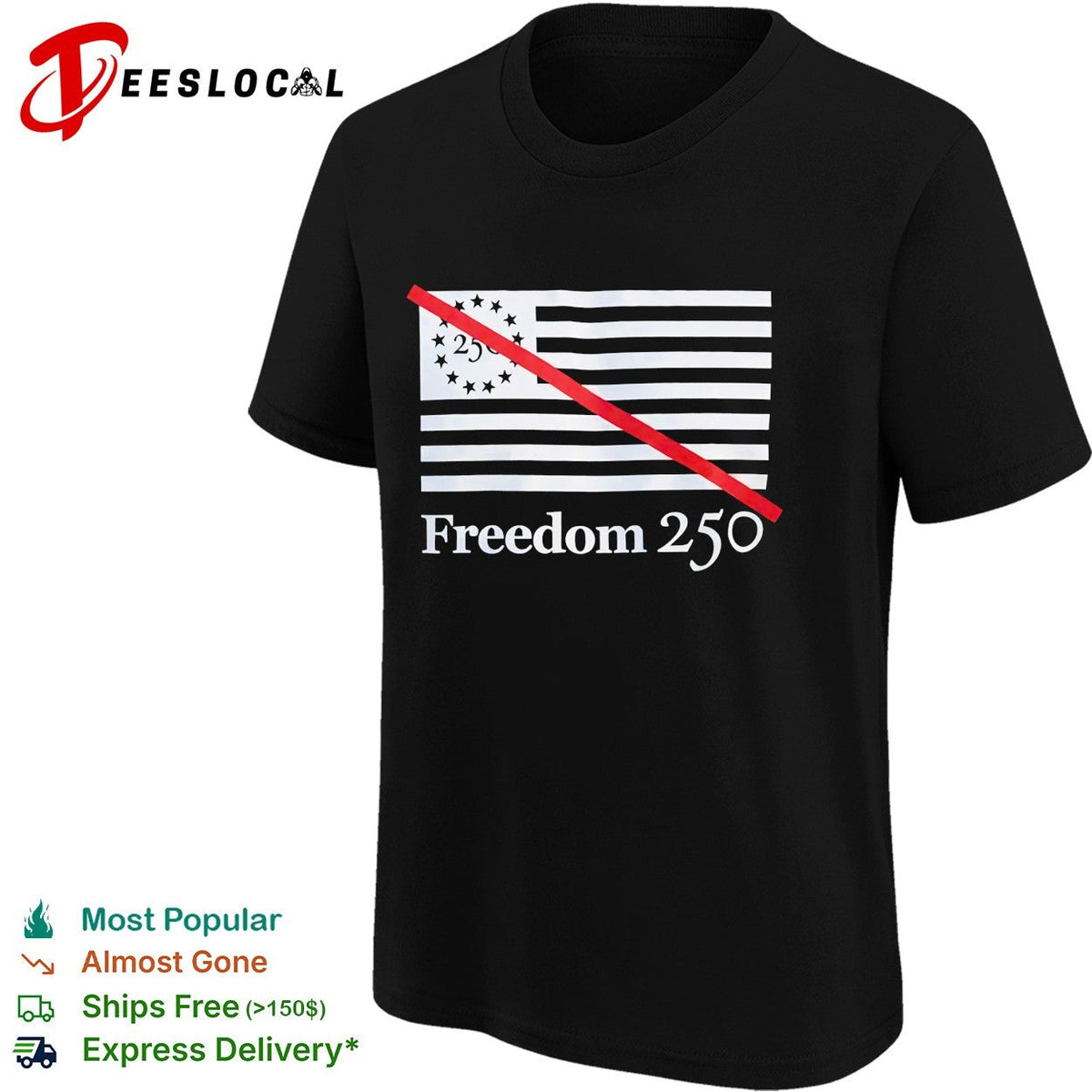 Sean Strickland No Freedom 250 shirt Unisex
