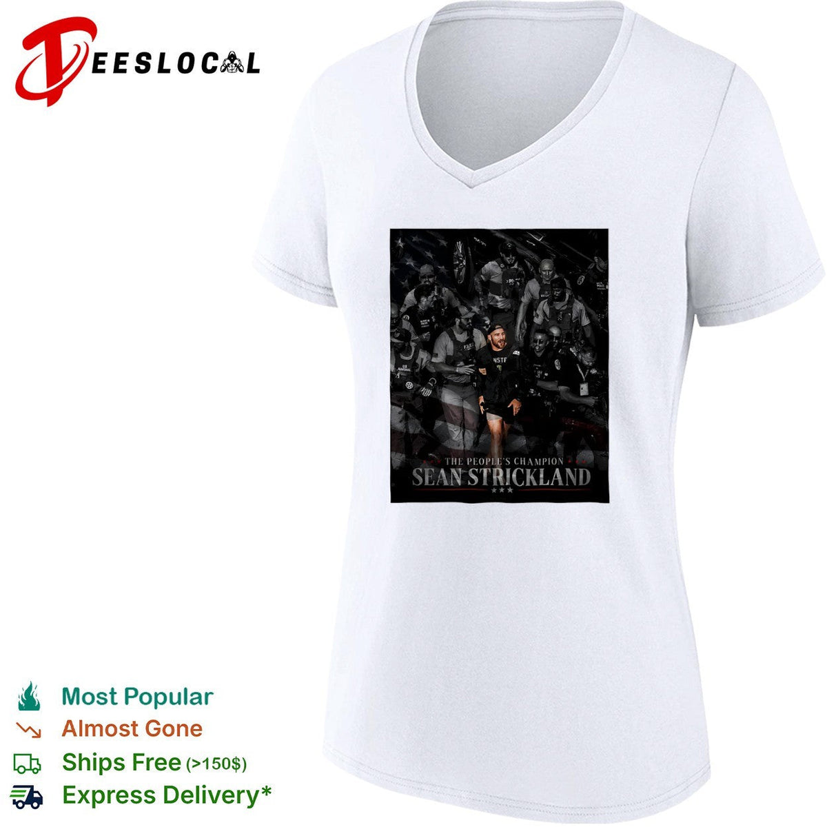 Sean Strickland UFC The Peoples Champion Strickland shirt Unisex