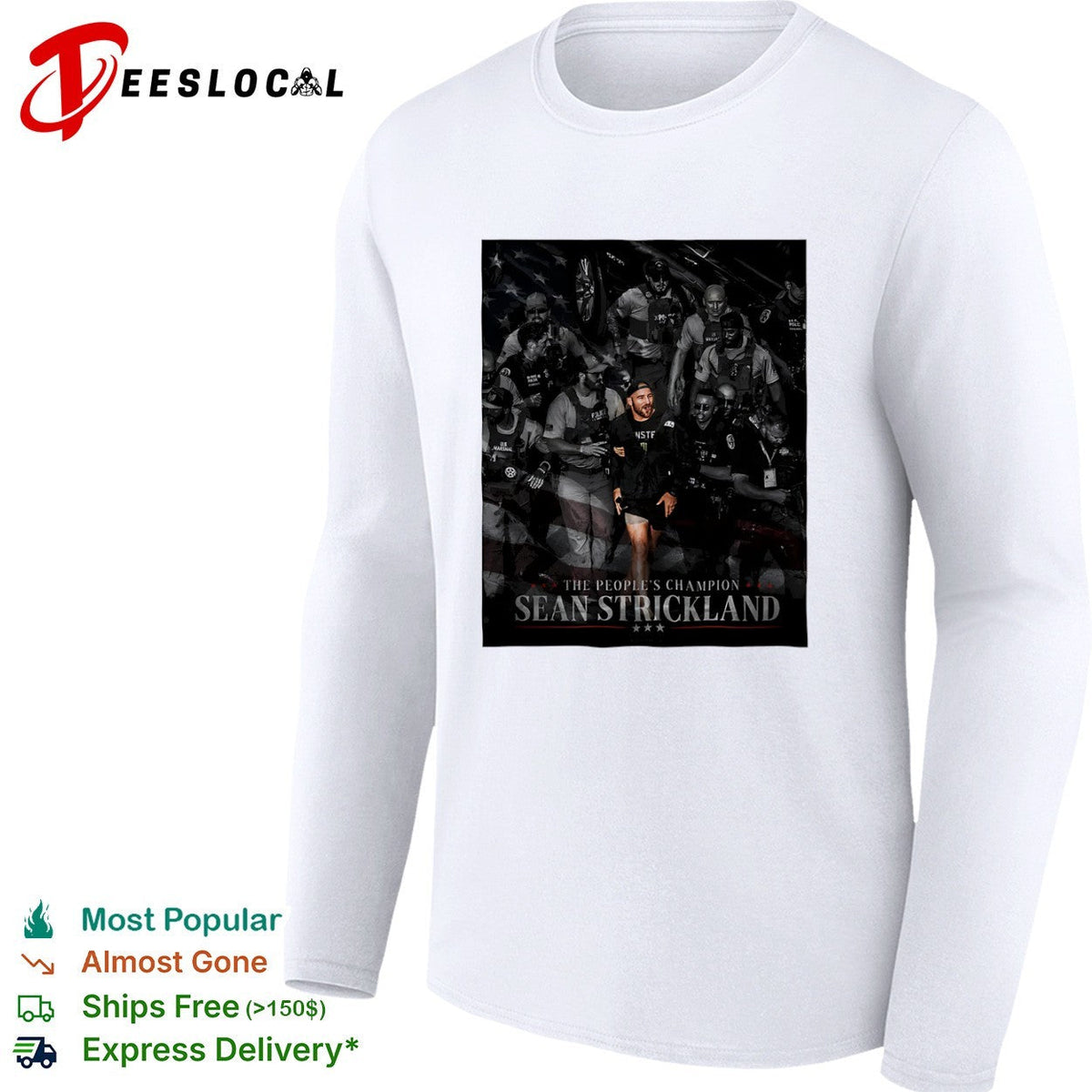 Sean Strickland UFC The Peoples Champion Strickland shirt Unisex