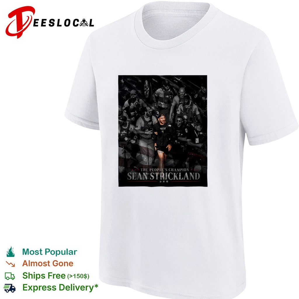Sean Strickland UFC The Peoples Champion Strickland shirt Unisex