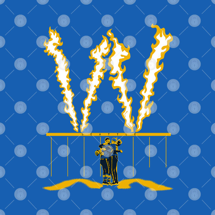 Seattle Baseball Fire The W Shirt Unisex