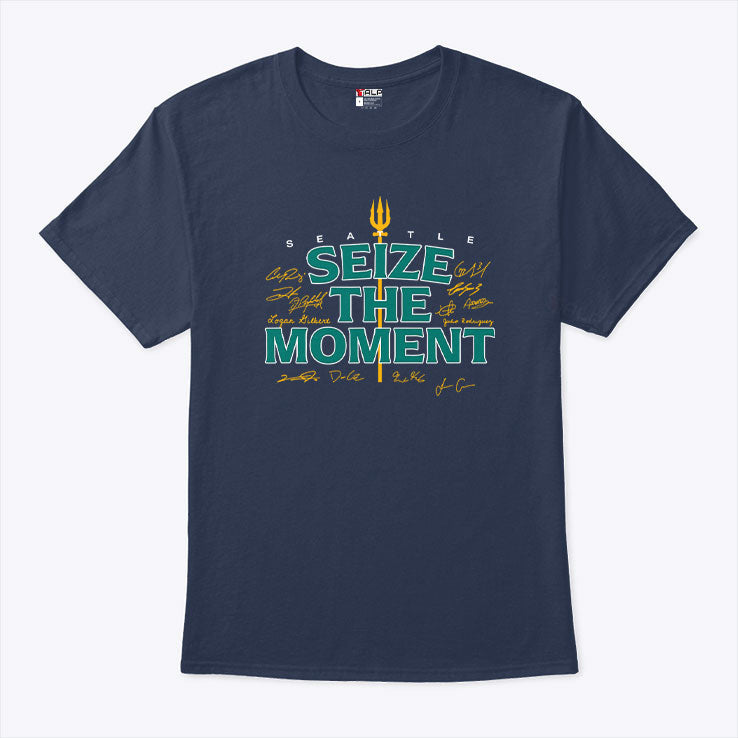 Seattle Baseball Seize The Moment T Shirt Unisex