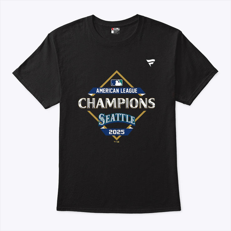Seattle Mariners American League Champions 2025 T Shirt Unisex
