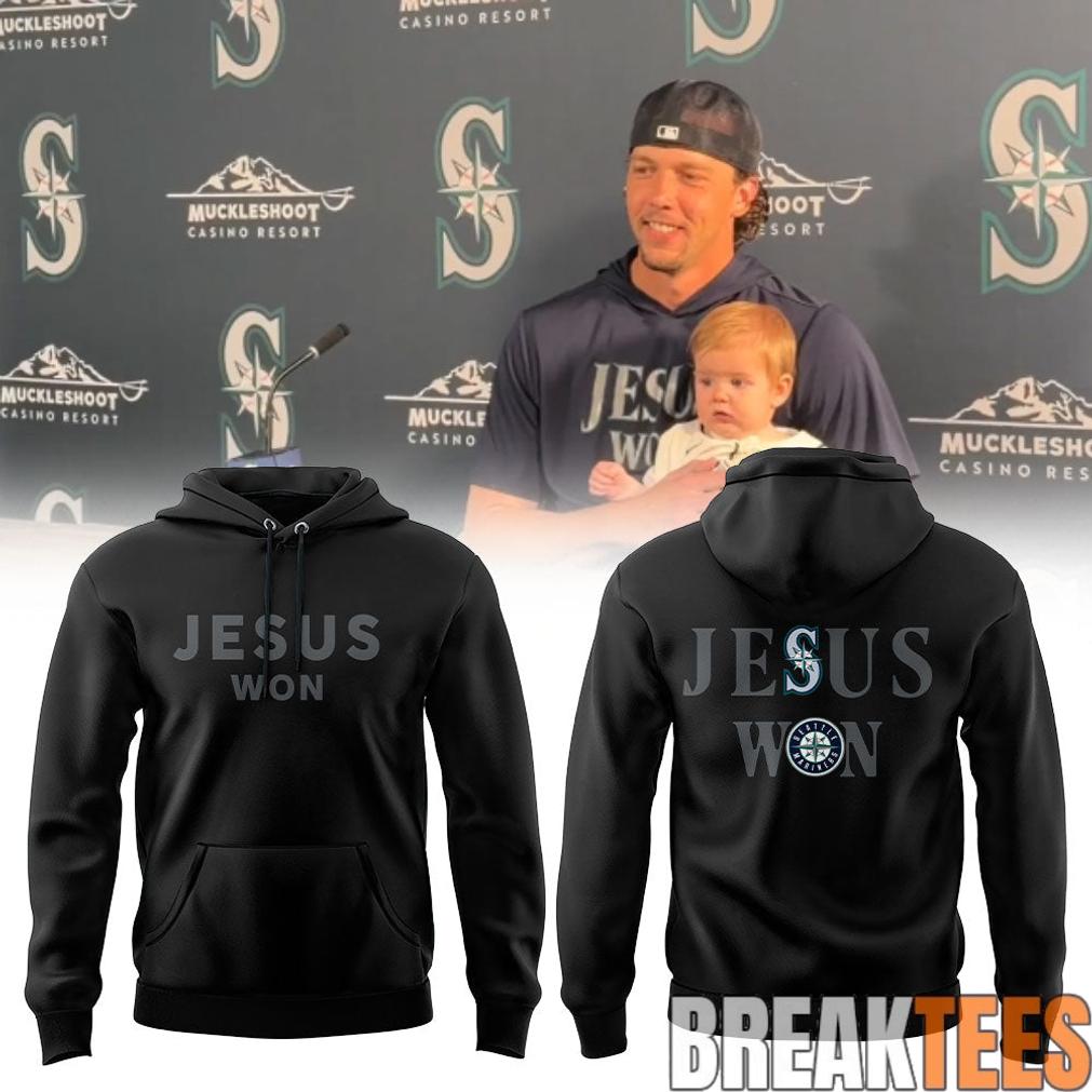Seattle Mariners JESUS WON 2026 Unisex