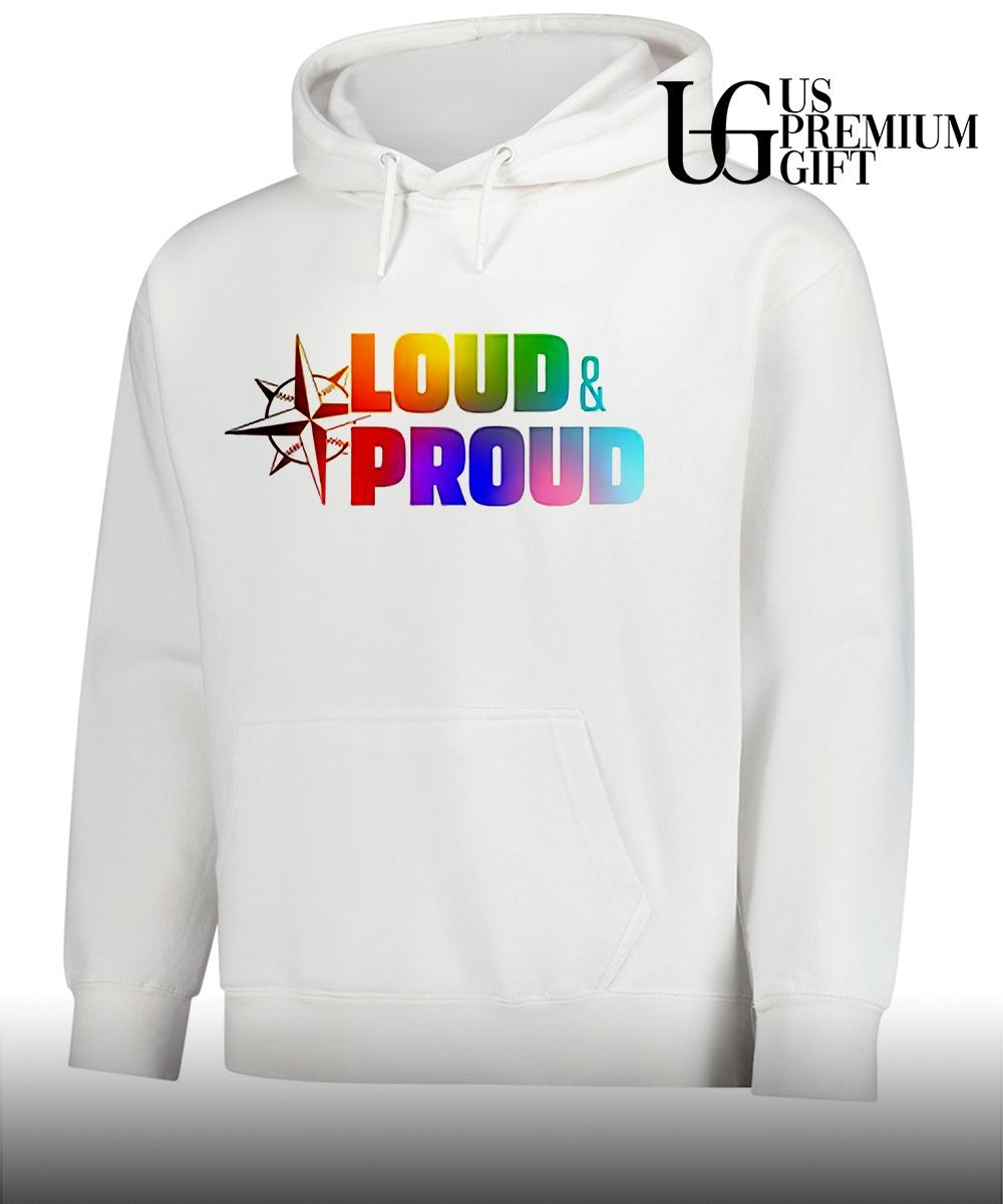 Seattle Mariners Loud and Proud Pride Month 2026 shirt Unisex