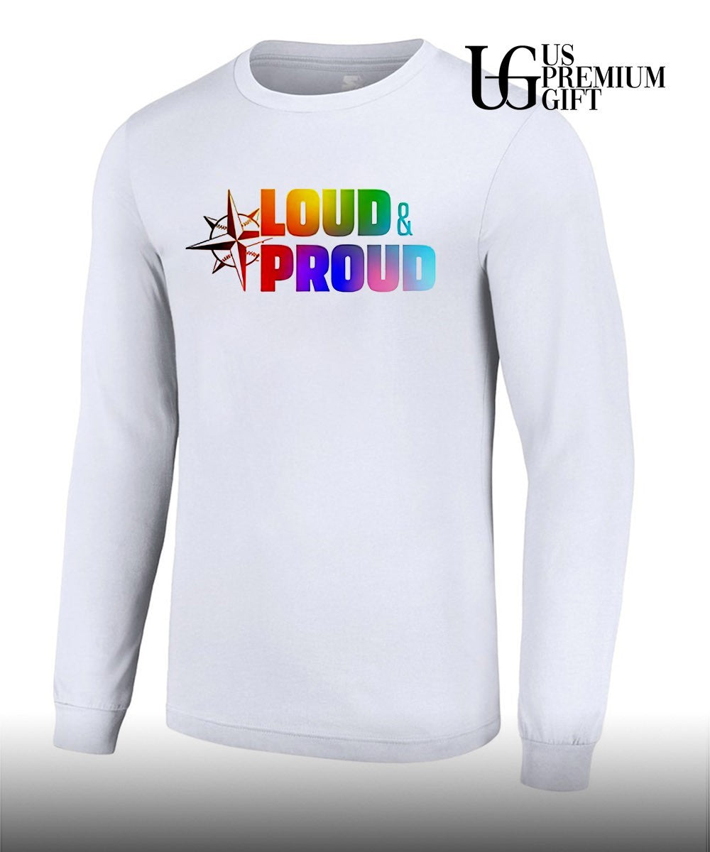 Seattle Mariners Loud and Proud Pride Month 2026 shirt Unisex