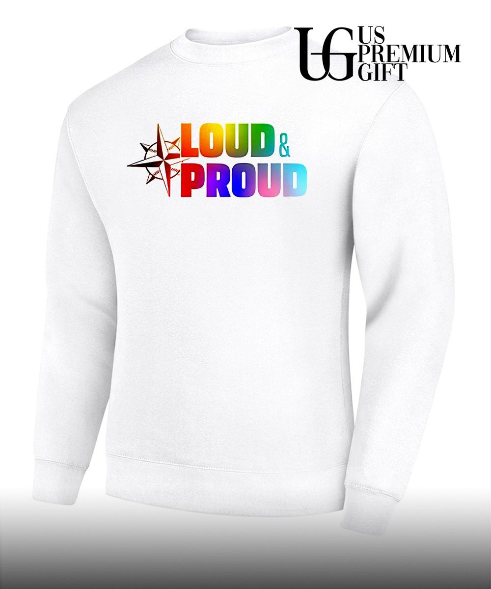 Seattle Mariners Loud and Proud Pride Month 2026 shirt Unisex
