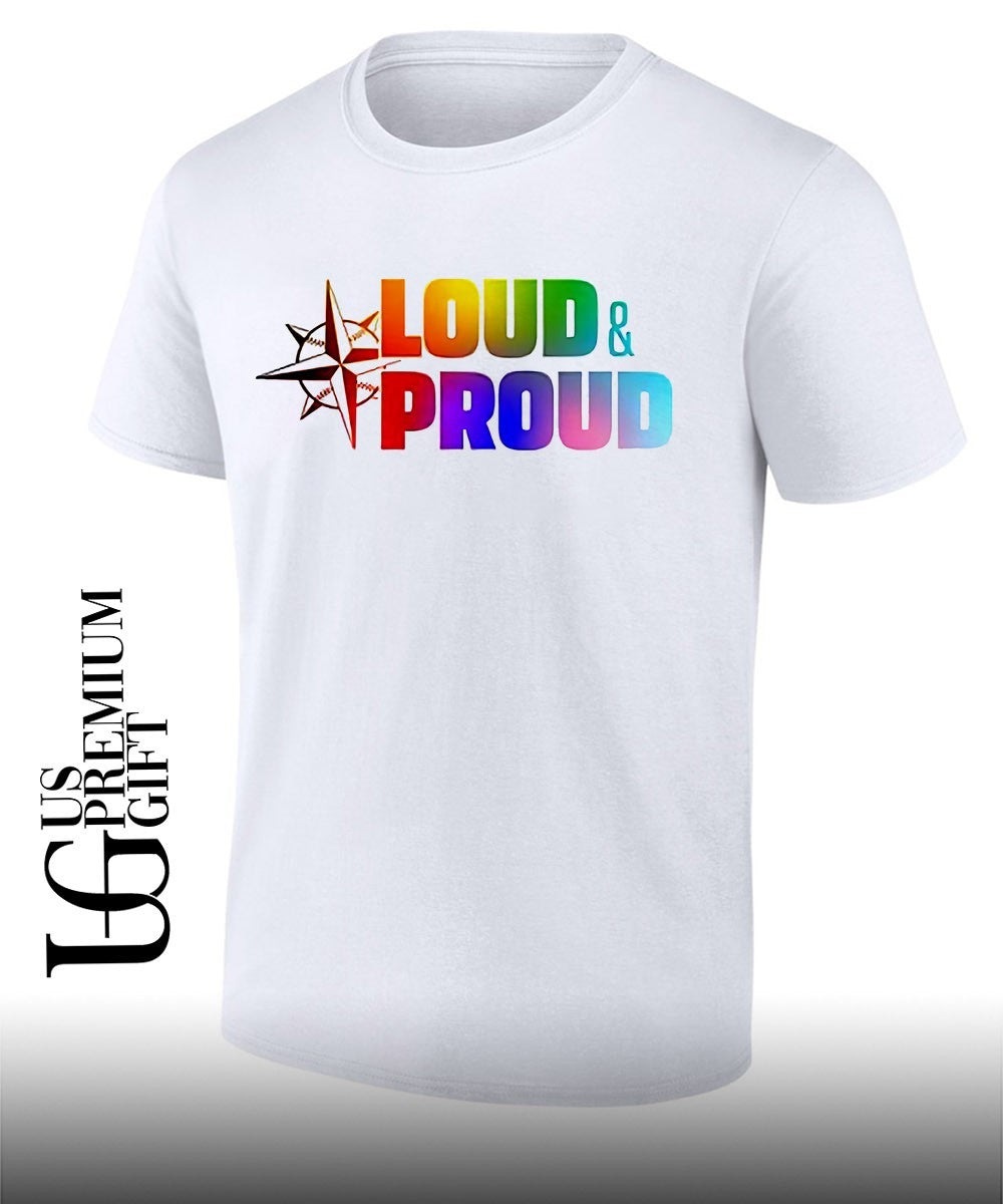 Seattle Mariners Loud and Proud Pride Month 2026 shirt Unisex