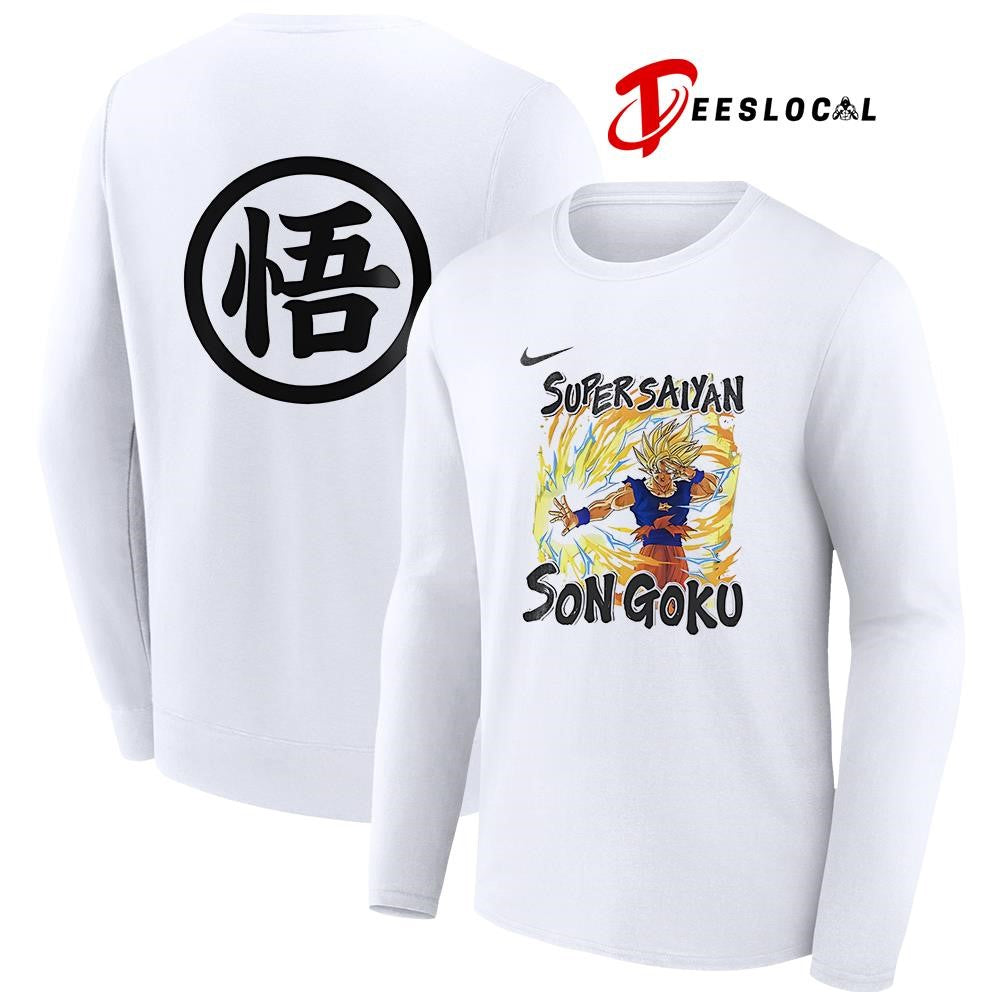 Seattle Mariners Son Goku Super Saiyan Japanese anime logo shirt Unisex