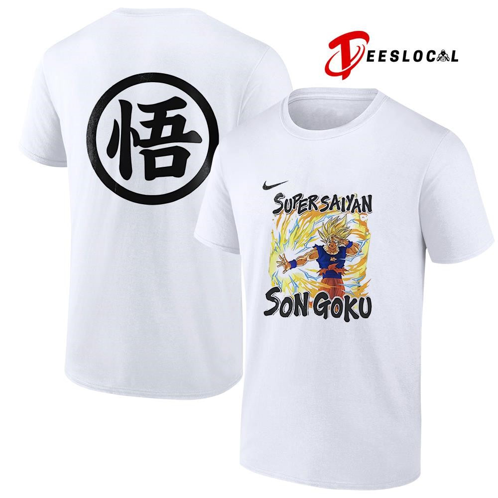 Seattle Mariners Son Goku Super Saiyan Japanese anime logo shirt Unisex