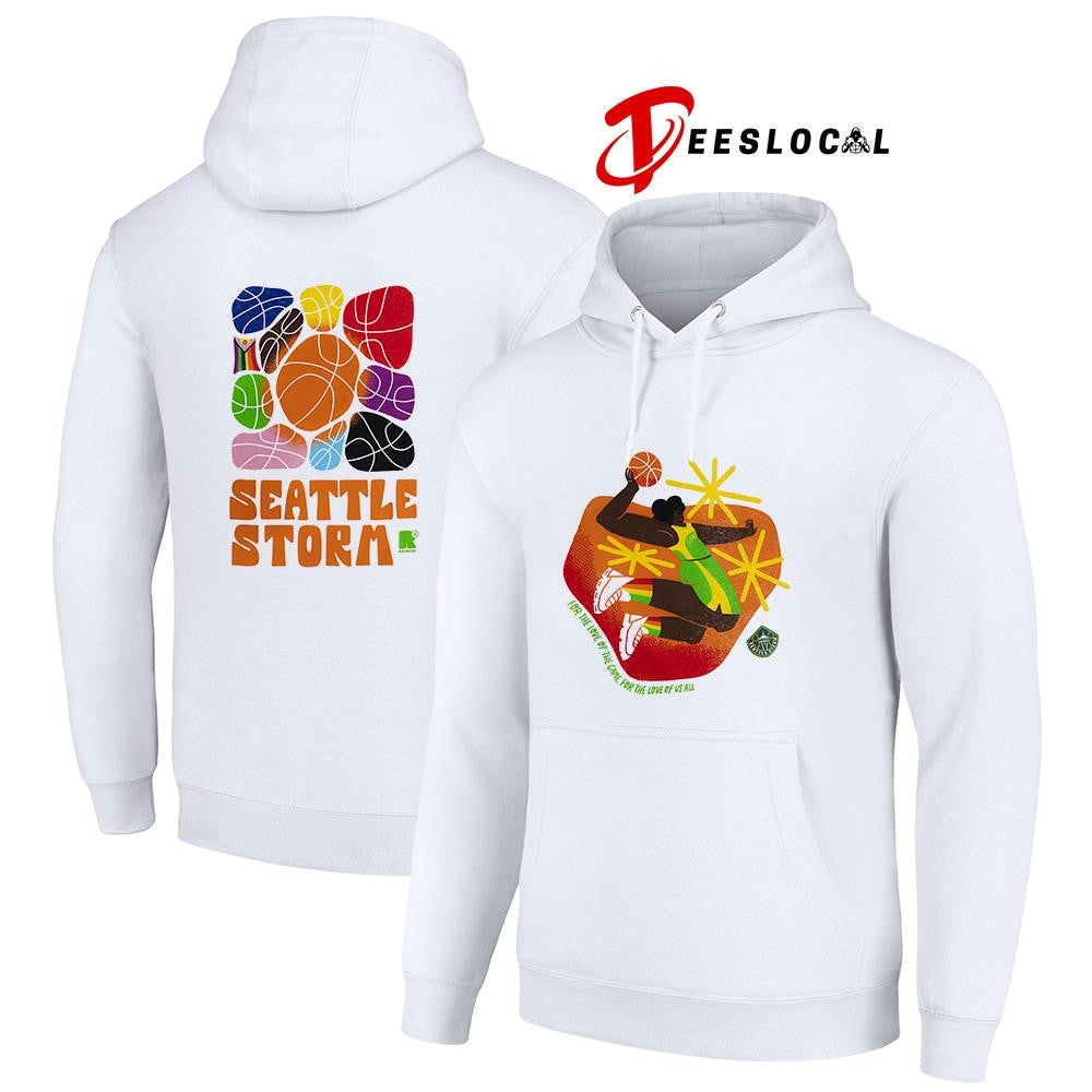 Seattle Storm Pride for the love of the game for the love of us all art shirt Unisex