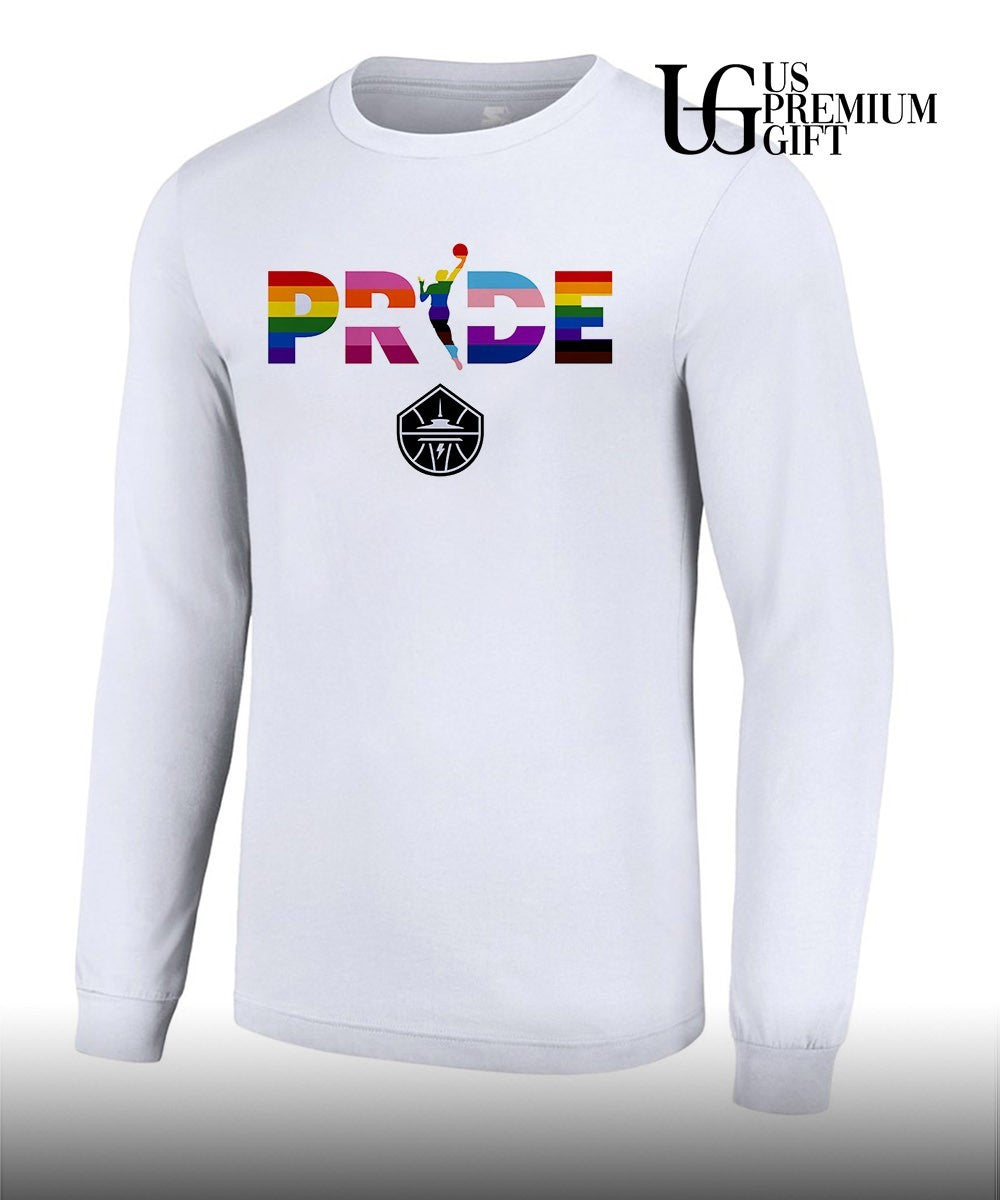 Seattle Storm WNBA Pride Player Basketball logo shirt Unisex