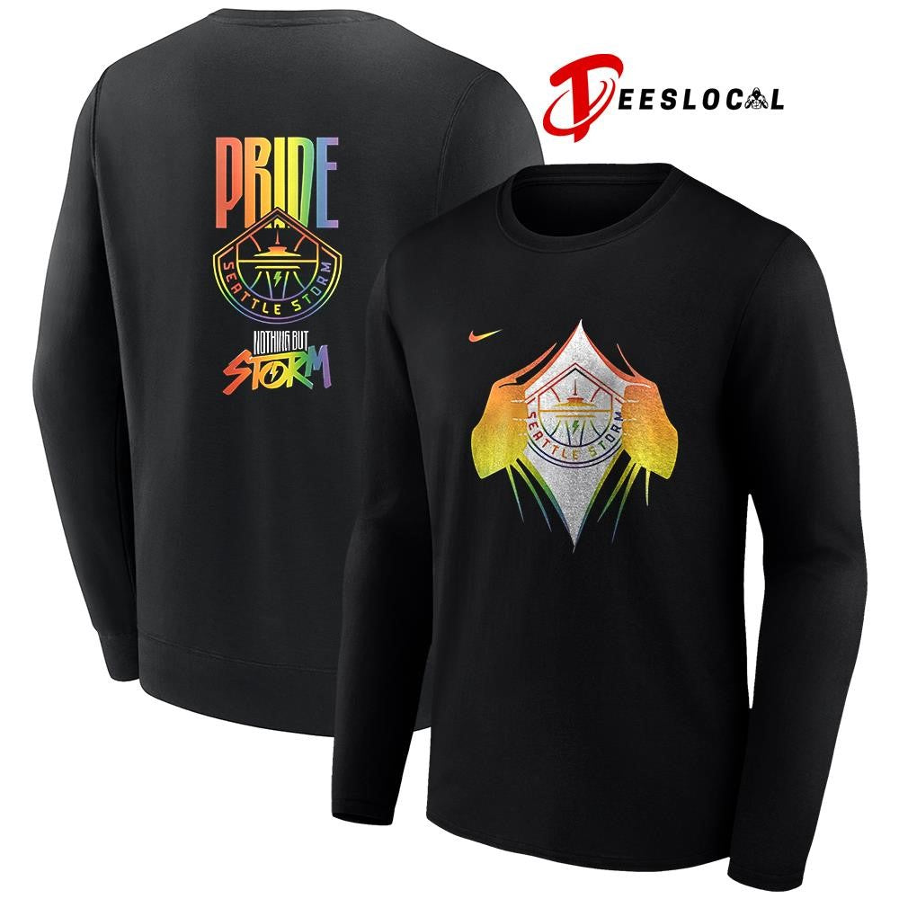 Seattle Storm x Pride nothing but Storm shirt Unisex