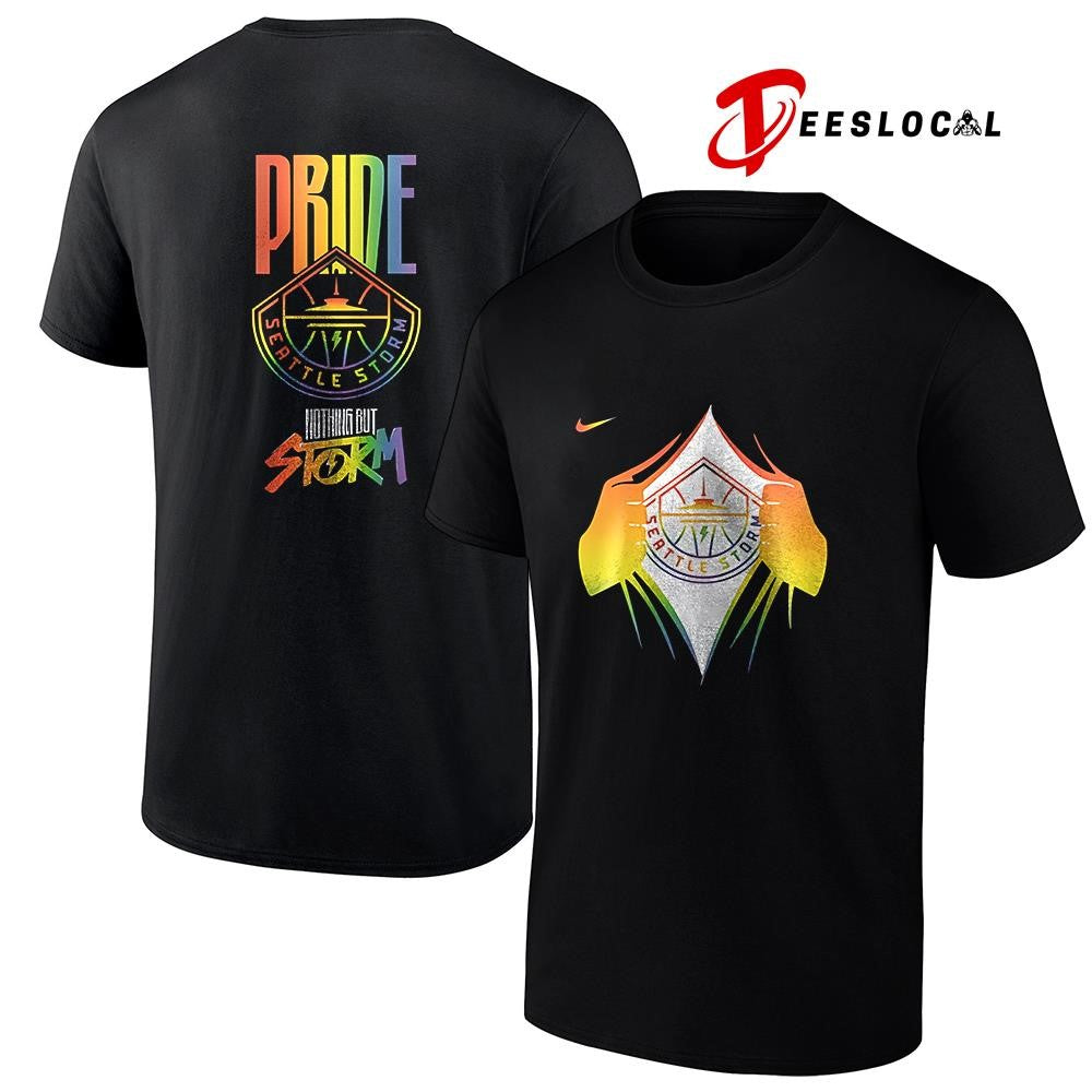 Seattle Storm x Pride nothing but Storm shirt Unisex
