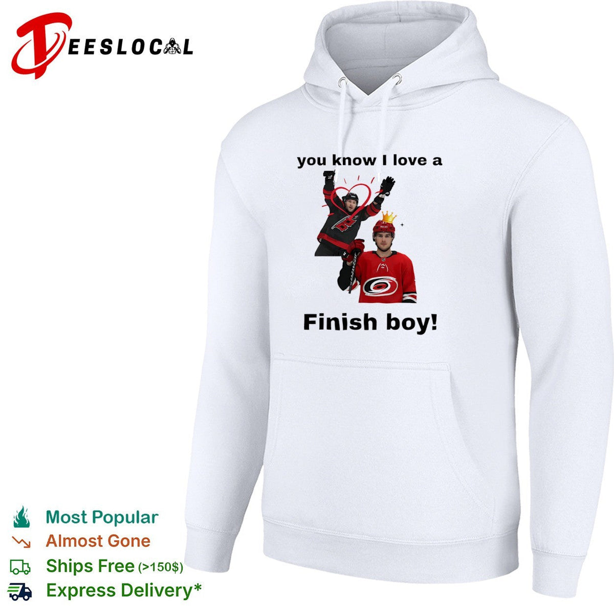 Sebastian Aho Carolina Hurricanes NHL you know I love a Finish boy shirt Unisex