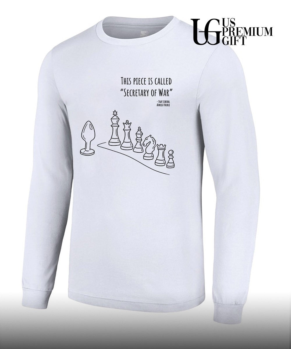 Secretary of War Chess Piece Anal Plug shirt Unisex