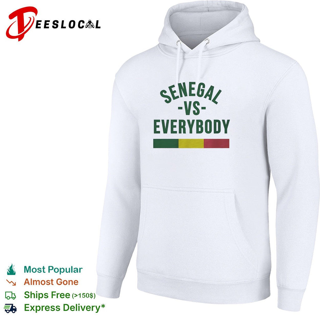 Senegal vs everybody flag soccer pride shirt Unisex