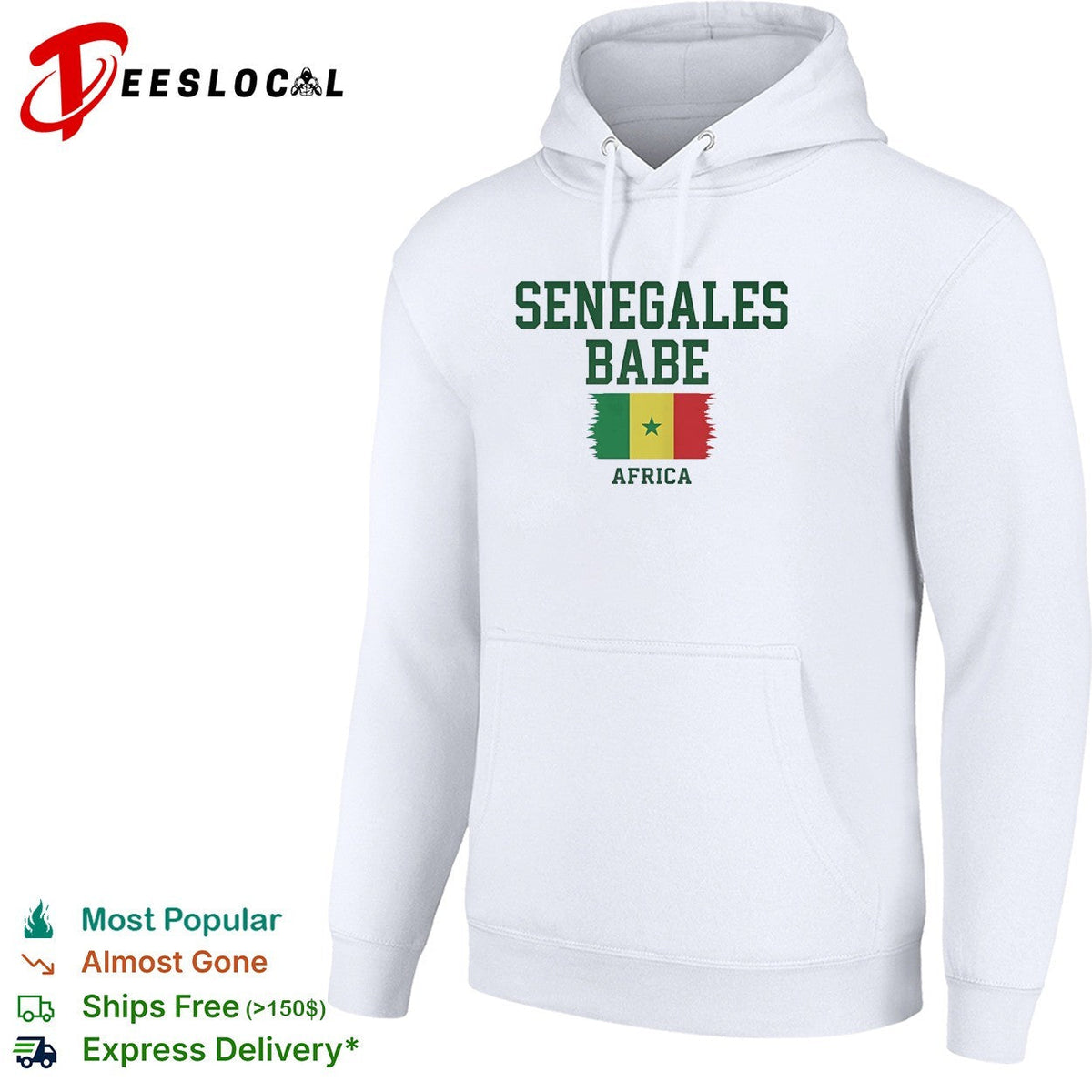 Senegalese babe Africa Senegal flag heritage pride shirt Unisex
