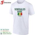 Senegalese babe Africa Senegal flag heritage pride shirt Unisex
