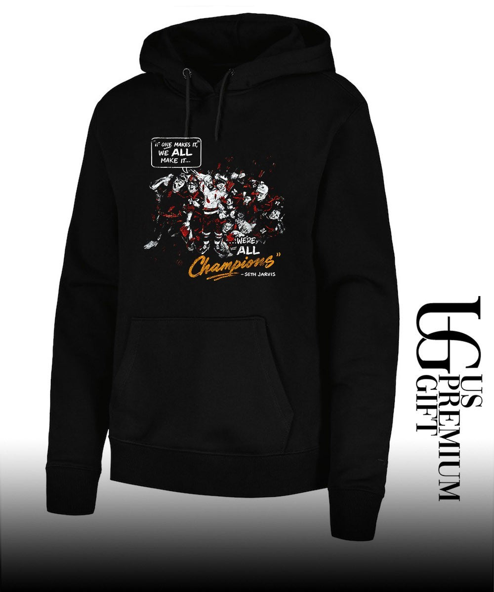 Seth Jarvis Carolina Hurricanes NHL If One Makes It We All Make It We’re All Champions shirt