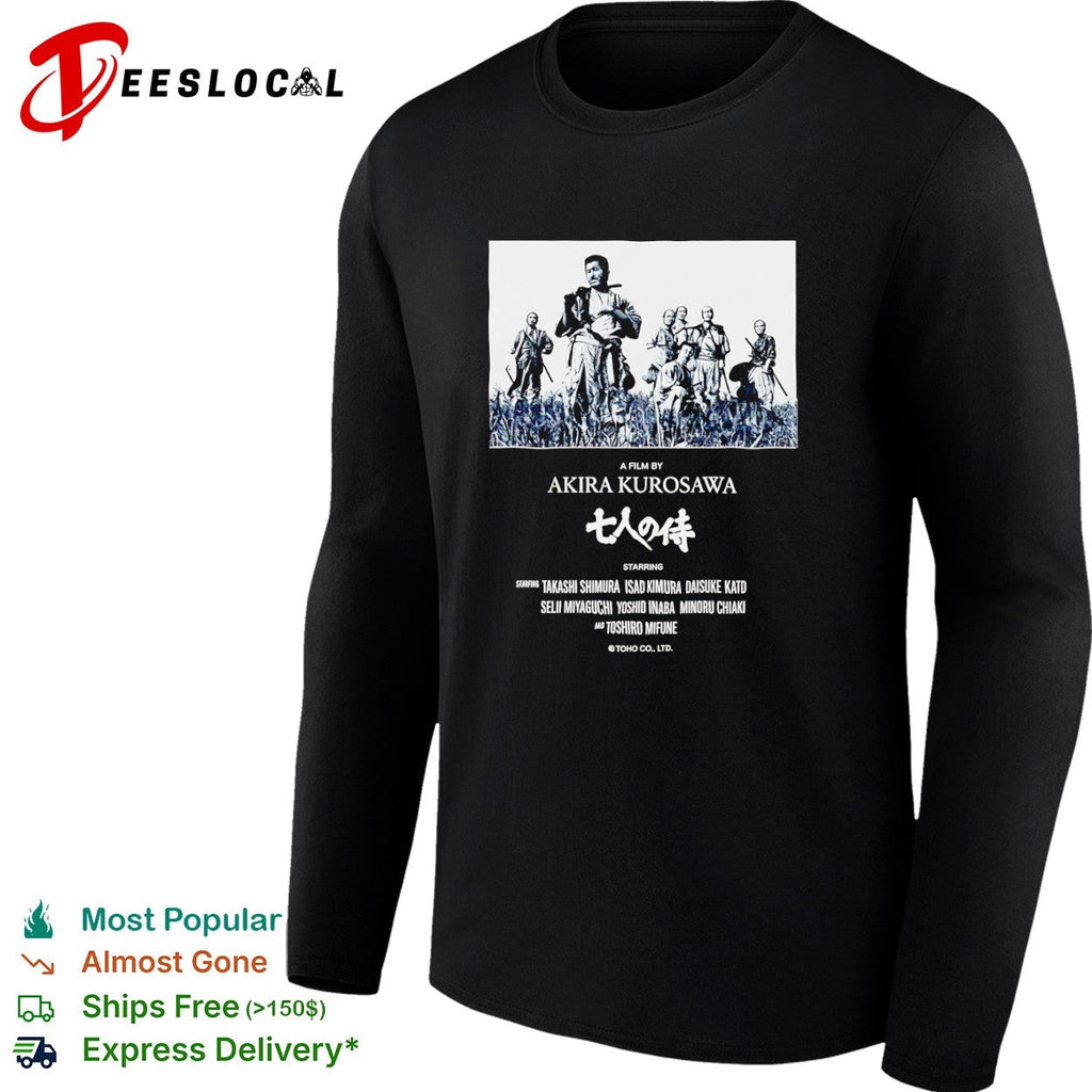 Seven Samurai Akira Kurosawa Takashi Shimura Isao Kimura Daisuke Kato shirt Unisex