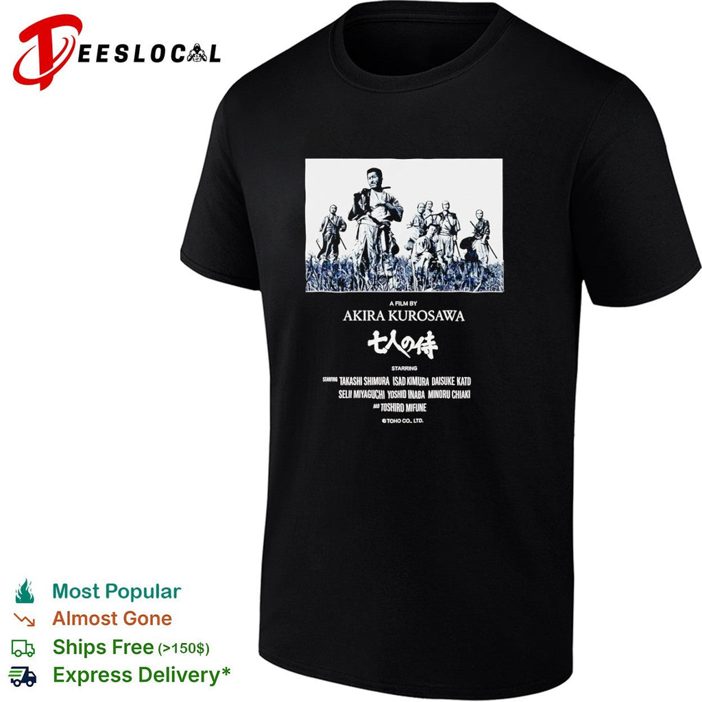 Seven Samurai Akira Kurosawa Takashi Shimura Isao Kimura Daisuke Kato shirt Unisex