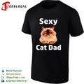 Sexy Cat Dad shirt Unisex