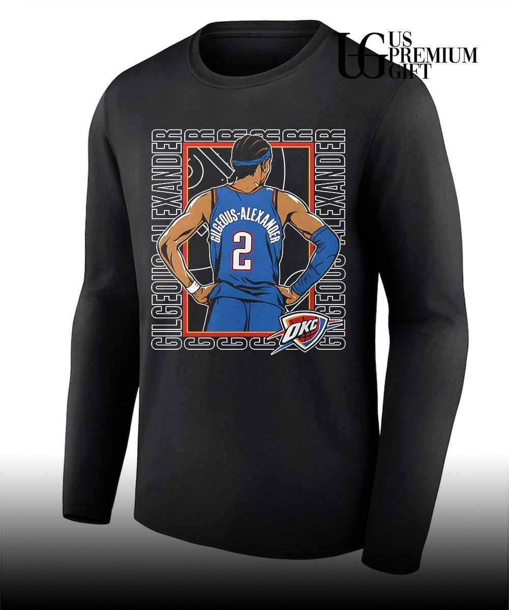 Shai Gilgeous-Alexander Oklahoma City Thunder NBA 2 GILGEOUS-ALEXANDER OKC shirt Unisex